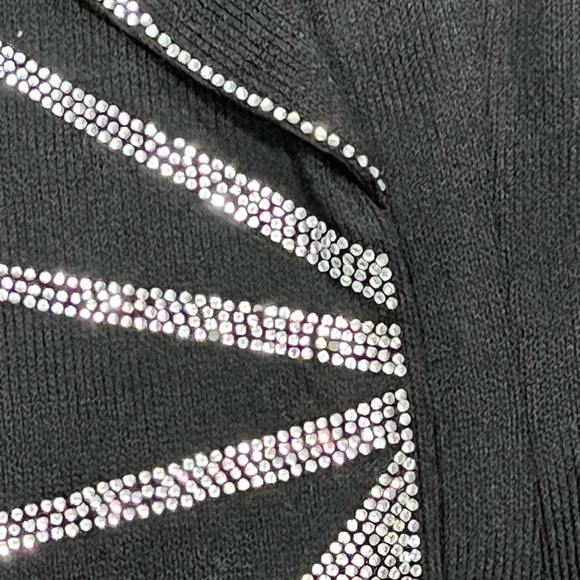 Liorah Black Knit Women’s Blazer - Picture 6 of 7